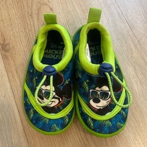 Mickey Mouse water shoes size 5/6